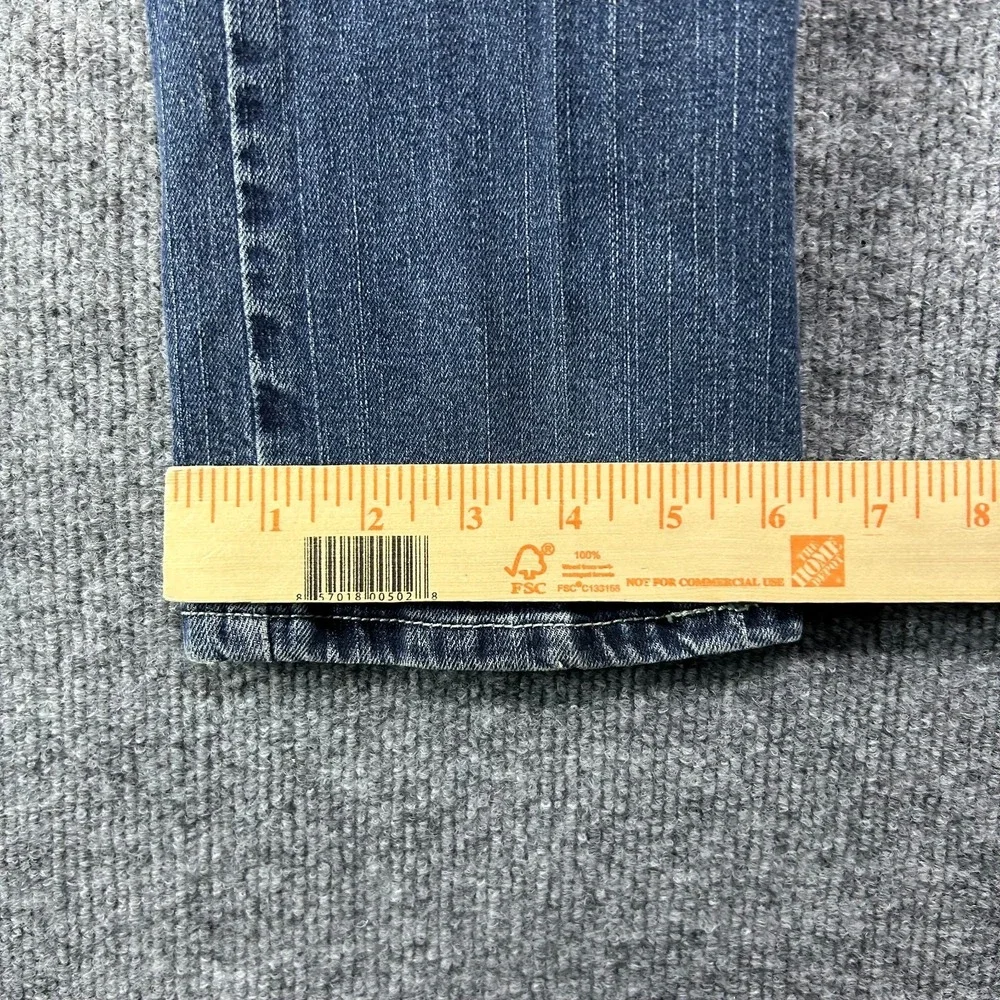 Levi's 504 Low Skinny Jeans Men's Blue‎ Denim Pockets Classic Zip Fly - 31x33